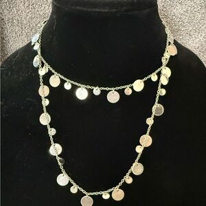 💎Lia Sophia Elegant Silver Toned Necklace